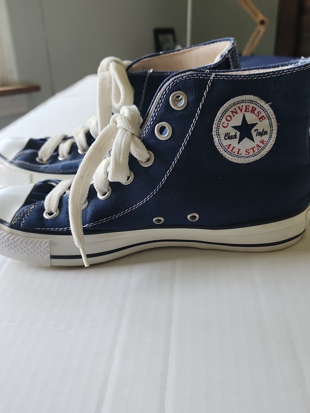 Converse All Star Chuck Taylor Hi Sneaker Denim Navy